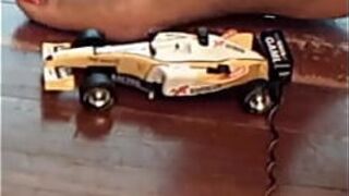 Sexy Red Racecar Crush porn video